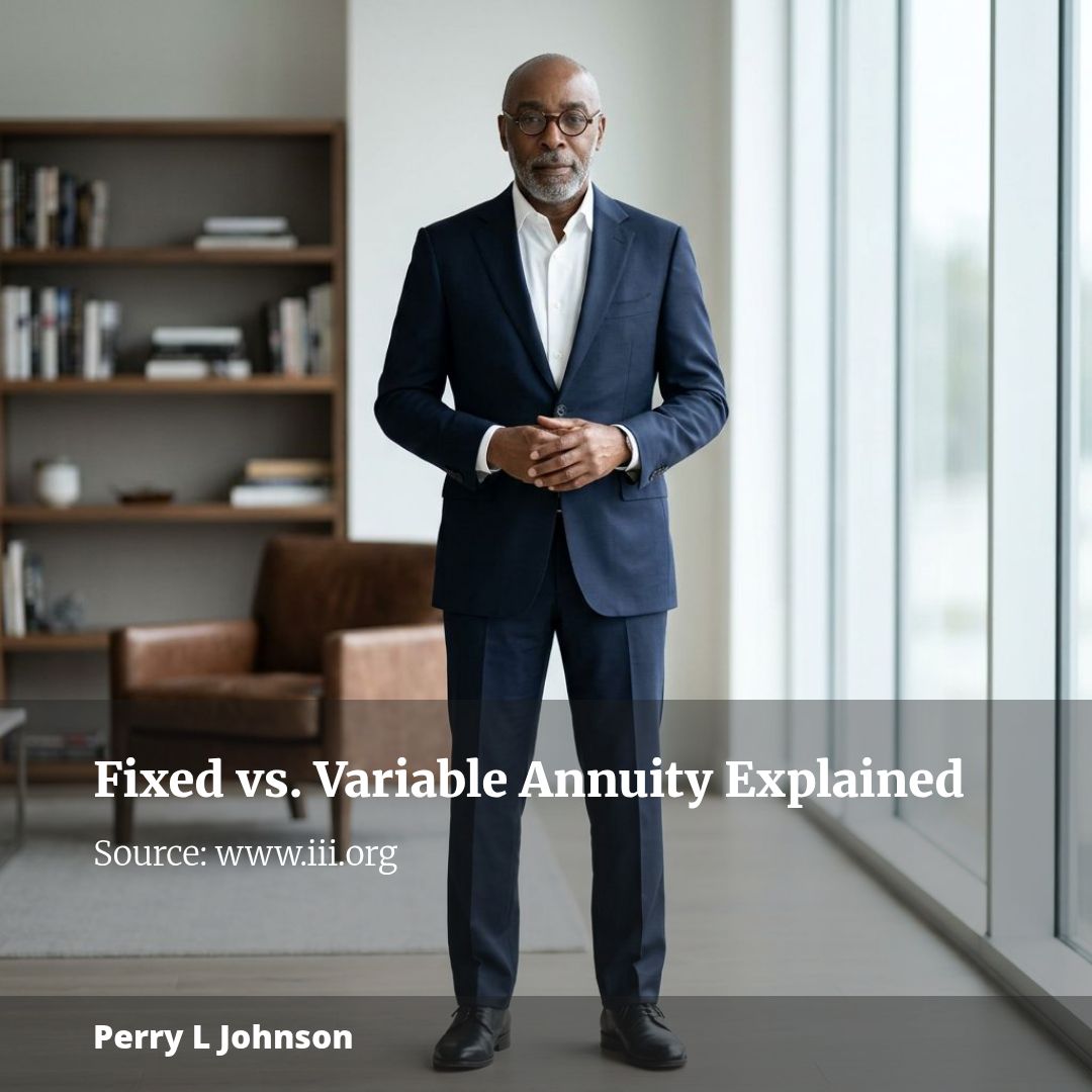 What is the difference between a fixed and variable annuity?